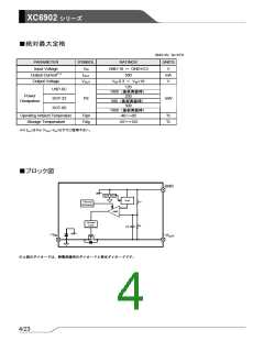 浏览型号XC6902的Datasheet PDF文件第4页