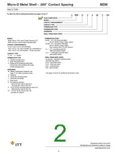 浏览型号025-9525-000的Datasheet PDF文件第2页