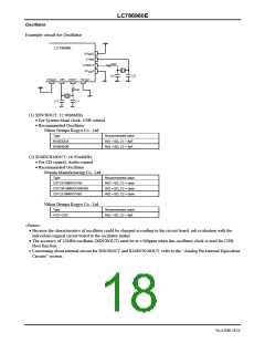 浏览型号LC786960E的Datasheet PDF文件第18页