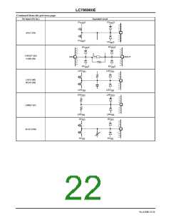 浏览型号LC786960E的Datasheet PDF文件第22页