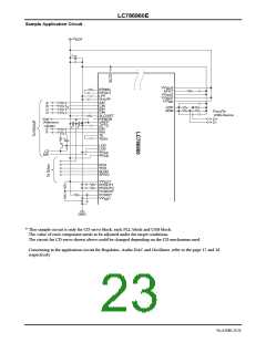 浏览型号LC786960E的Datasheet PDF文件第23页