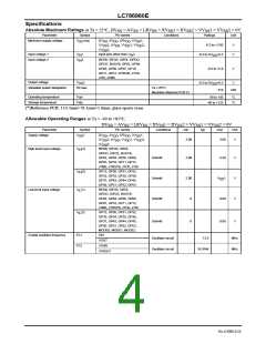 浏览型号LC786960E的Datasheet PDF文件第4页