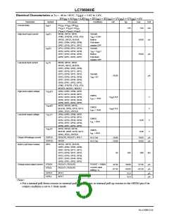 浏览型号LC786960E的Datasheet PDF文件第5页