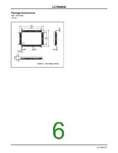 浏览型号LC786960E的Datasheet PDF文件第6页