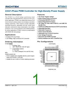 浏览型号RT8841的Datasheet PDF文件第1页