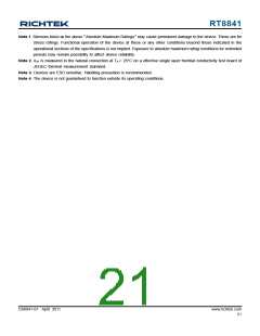 浏览型号RT8841的Datasheet PDF文件第21页