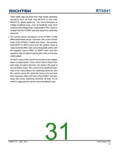 浏览型号RT8841的Datasheet PDF文件第31页
