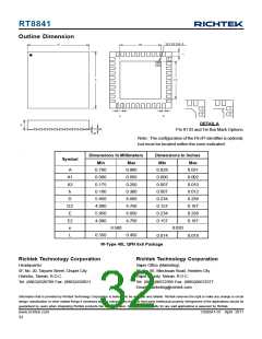 浏览型号RT8841的Datasheet PDF文件第32页