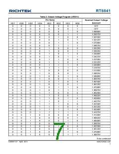 浏览型号RT8841的Datasheet PDF文件第7页