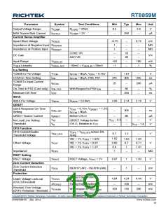 浏览型号RT8859M的Datasheet PDF文件第19页