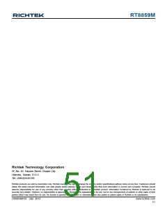 浏览型号RT8859M的Datasheet PDF文件第51页