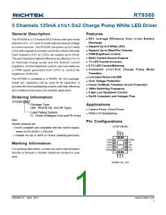 浏览型号RT9385的Datasheet PDF文件第1页