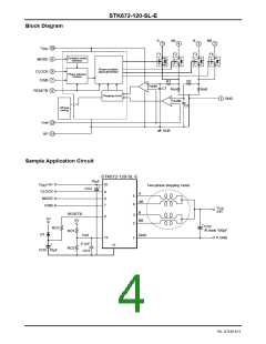 浏览型号STK672-120-SL-E的Datasheet PDF文件第4页