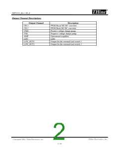 浏览型号THV3543的Datasheet PDF文件第2页