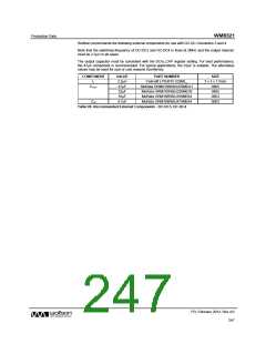 浏览型号WM8321GEFL/RV的Datasheet PDF文件第247页