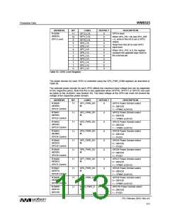 浏览型号WM8325GEFL/V的Datasheet PDF文件第113页