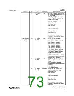 浏览型号WM8325GEFL/V的Datasheet PDF文件第73页