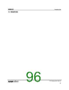 浏览型号WM8325GEFL/V的Datasheet PDF文件第96页