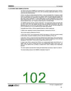 浏览型号WM8904CGEFL/V的Datasheet PDF文件第102页