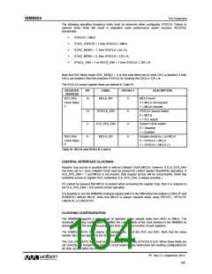 浏览型号WM8904CGEFL/V的Datasheet PDF文件第104页