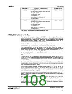 浏览型号WM8904CGEFL/V的Datasheet PDF文件第108页