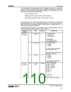 浏览型号WM8904CGEFL/V的Datasheet PDF文件第110页