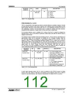 浏览型号WM8904CGEFL/V的Datasheet PDF文件第112页