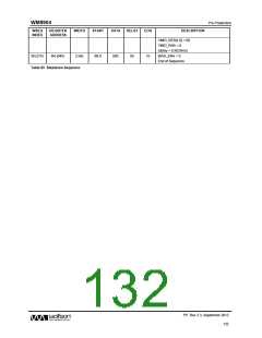 浏览型号WM8904CGEFL/V的Datasheet PDF文件第132页