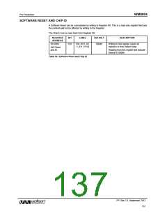 浏览型号WM8904CGEFL/V的Datasheet PDF文件第137页