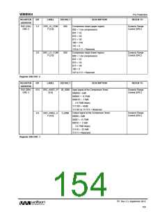 浏览型号WM8904CGEFL/V的Datasheet PDF文件第154页
