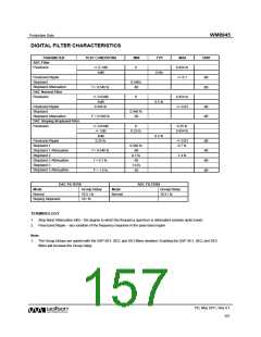 浏览型号WM8945的Datasheet PDF文件第157页