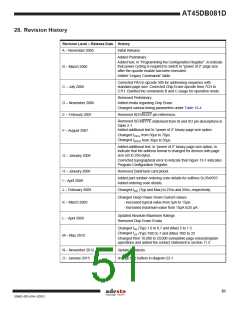 浏览型号AT45DB081D-SU的Datasheet PDF文件第51页