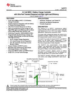 浏览型号BQ24715的Datasheet PDF文件第1页