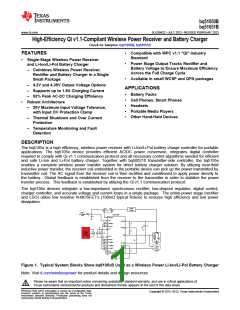 浏览型号BQ51050B的Datasheet PDF文件第1页