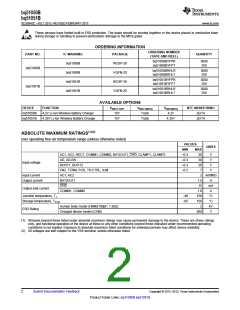 浏览型号BQ51050B的Datasheet PDF文件第2页