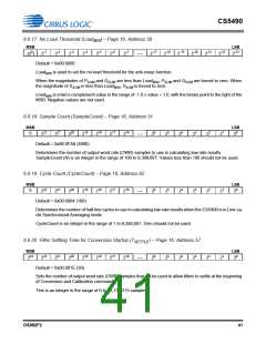 浏览型号CS5490-ISZ的Datasheet PDF文件第41页