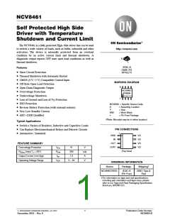 浏览型号NCV8461-D的Datasheet PDF文件第1页