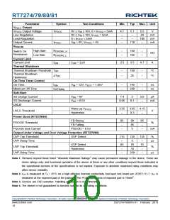 浏览型号RT7279的Datasheet PDF文件第10页