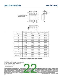 浏览型号RT7280的Datasheet PDF文件第22页
