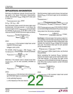浏览型号LT8705的Datasheet PDF文件第22页