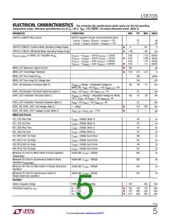 浏览型号LT8705的Datasheet PDF文件第5页