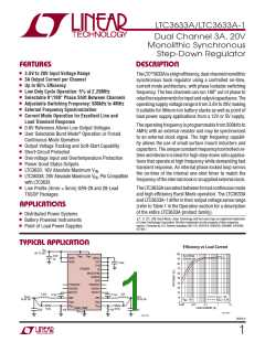 浏览型号LTC3633A的Datasheet PDF文件第1页