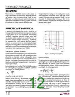 浏览型号LTC3633A的Datasheet PDF文件第12页