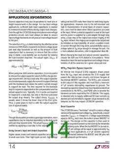 浏览型号LTC3633A的Datasheet PDF文件第14页