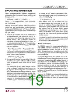 浏览型号LTC3633A的Datasheet PDF文件第19页
