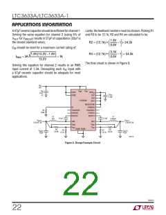 浏览型号LTC3633A的Datasheet PDF文件第22页