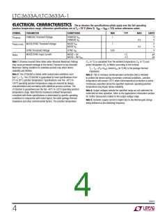 浏览型号LTC3633A的Datasheet PDF文件第4页