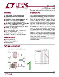 浏览型号LTC6820的Datasheet PDF文件第1页