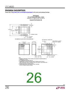 浏览型号LTC6820的Datasheet PDF文件第26页