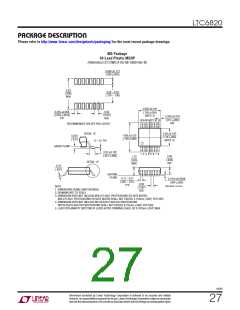 浏览型号LTC6820的Datasheet PDF文件第27页